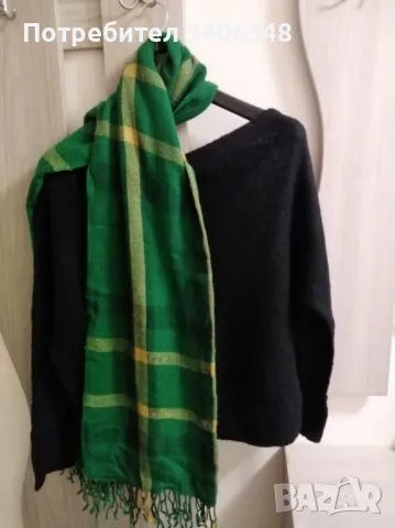 Лот блуза,шал,шапка, снимка 2 - Блузи с дълъг ръкав и пуловери - 48008092