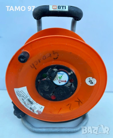 Качествени немски електрически удължители тип макара по 40метра, снимка 9 - Други инструменти - 53225682