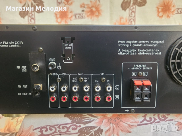 Ресийвър Technics SA-EX140 Две по 100 вата. В отлично техническо и визуално състояние., снимка 9 - Ресийвъри, усилватели, смесителни пултове - 51341211