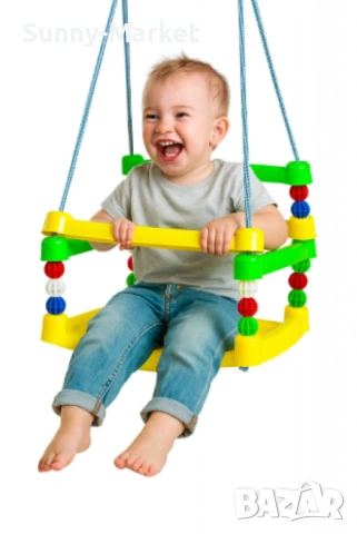 Детска пластмасова люлка, снимка 2 - Детски люлки - 53515848