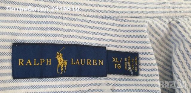 POLO Ralph Lauren Slim Fit Cotton Mens Size XL НОВО! ОРИГИНАЛ! Мъжка Риза!, снимка 16 - Ризи - 49464452