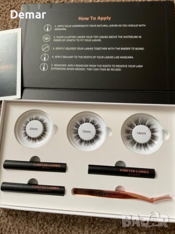 Forever Lashes Cluster Комплект за удължаване на мигли 36 бр., снимка 9 - Други - 41867809