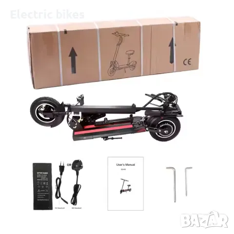 Електрическа тротинетка N3 Max 800W,48V/13Аh, снимка 5 - Велосипеди - 48624040