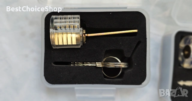 26 части Lock Pick Set – комплект за обучение и практика- шперцове, снимка 8 - Други инструменти - 53399611