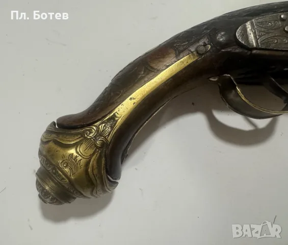 Стар османски пищов, снимка 2 - Антикварни и старинни предмети - 55997083