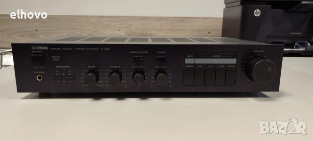 Стерео усилвател Yamaha A-400, снимка 2 - Ресийвъри, усилватели, смесителни пултове - 53122097