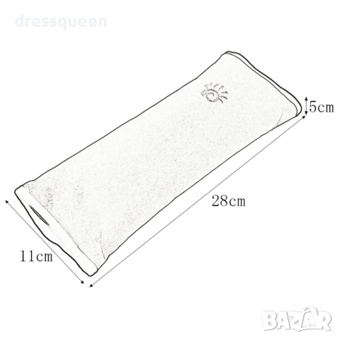 1505 възглавница за колан с която може да се подремне в колата при пътуване, снимка 7 - Аксесоари и консумативи - 44808462