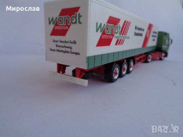 HERPA H0 1/87 MAN КАМИОН ТИР МОДЕЛ КОЛИЧКА, снимка 5 - Колекции - 44166421