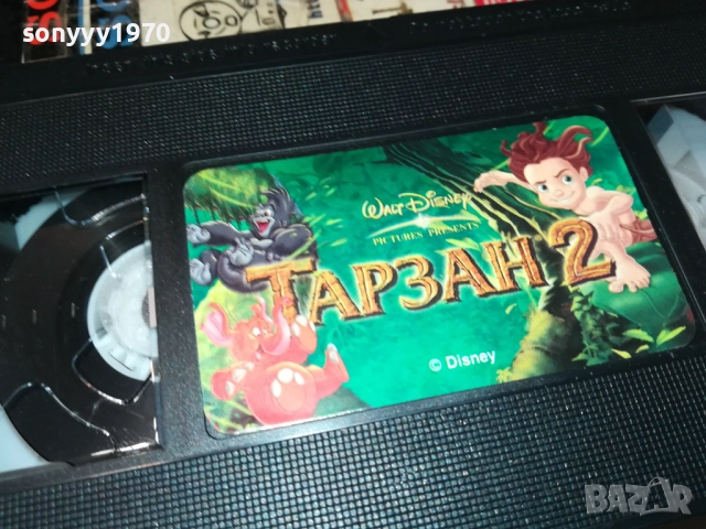 ТАРЗАН 3-ORIGINAL VHS VIDEO TAPE 2209251258, снимка 2 - Други жанрове - 51794030