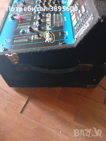Продавам DJ комплект Denon+Omnitronic-работещ, снимка 6 - Ресийвъри, усилватели, смесителни пултове - 53495320