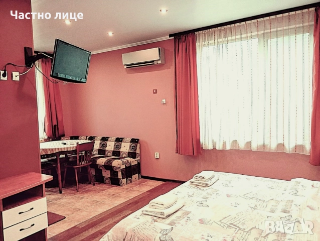 Нощувки Варна! Свободно паркиране! Стаи и Студио с кухня всяка с баня/WC, климатик,хладилник,тераса, снимка 9 - Квартири, нощувки - 25465817