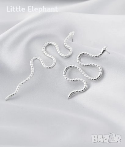 New trend обеци,колекция"Snakes",different two/нови