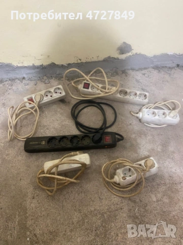 Спешно! Комплект от 6 броя разклонители – Различни модели