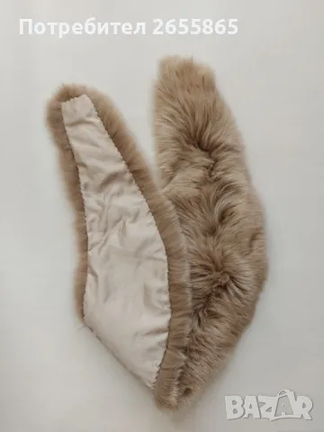 Богата яка от естествен косъм , снимка 7 - Шалове - 48386215