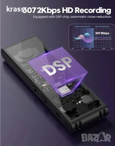 Дигитален Диктофон, снимка 10 - MP3 и MP4 плеъри - 47840087