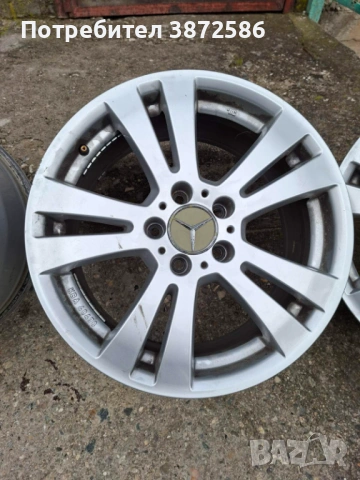 Джанти 17 Мерцедес, снимка 7 - Гуми и джанти - 53386350