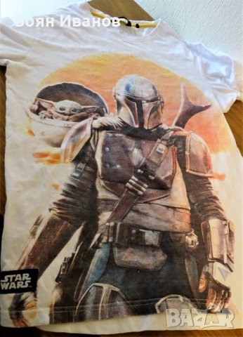 The Mandalorian Star Wars - мъжка тениска Мандалорецът, снимка 3 - Тениски - 41773355