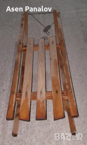 Дървена детска шейна 5бр, снимка 9 - Зимни спортове - 48702013