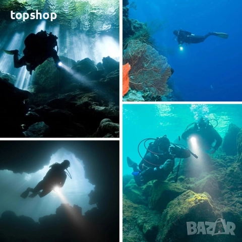 Чисто ново фенерче за гмуркане Wurkkos WK20S - 2000 лумена супер ярка светлина за гмуркане, 90CRI..., снимка 4 - Спортна екипировка - 51628730