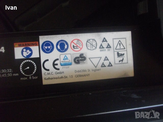 Нов Голям Пневматичен Такер Комбиниран За Скоби 10-40мм и Пирони 15-50мм-Parkside PDT40F, снимка 16 - Други инструменти - 41477838