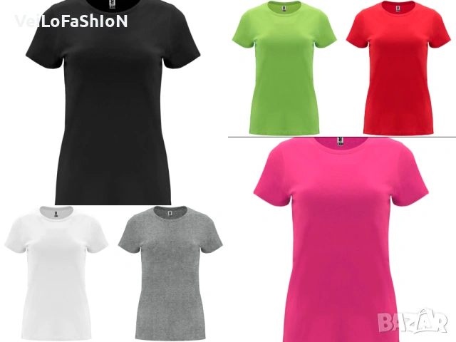 Нова дамска тениска в шест цвята
