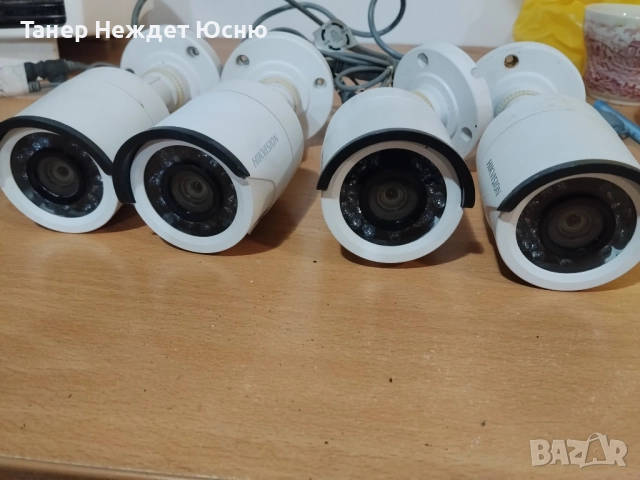 HIKVISON камери видеонаблюдение DVR 4 канален, снимка 5 - Комплекти за видеонаблюдение - 52665196