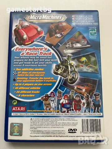 Micro Machines за PS2, снимка 2 - Игри за PlayStation - 49448761