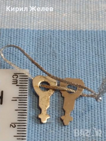 Две малки колекционерски ключета от соца за дипломатическо куфарче 44030, снимка 3 - Колекции - 44837354