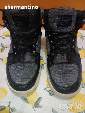 Кожени Сникърси Penguin N 46, снимка 2 - Маратонки - 53468912