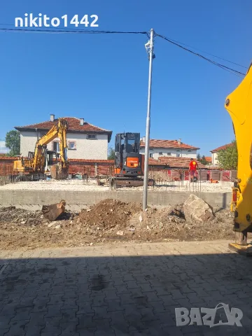 Услуги с багери изкопи насипи чук за разбиване на бетони , снимка 5 - Кърти, чисти, извозва - 55933046