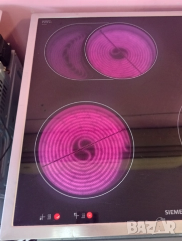 Печка за вграждане с керамичен плот  SIEMENS, снимка 10 - Печки, фурни - 52415466