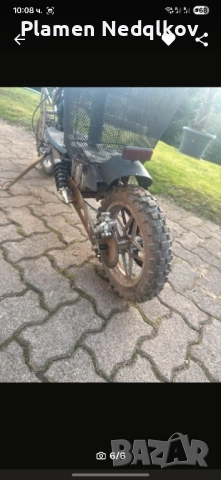 Електическа тротинетка., снимка 2 - Мотоциклети и мототехника - 52221196