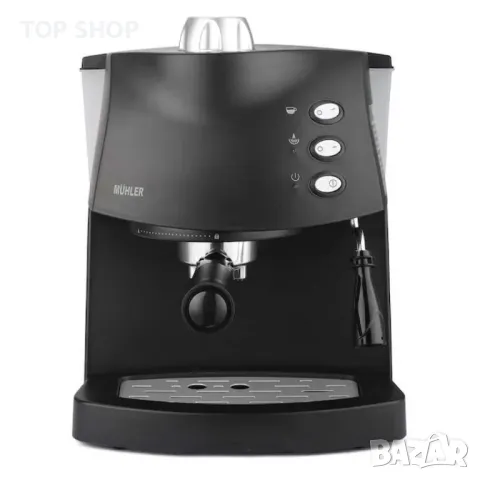 Стилна кафемашина за експресо с каймак