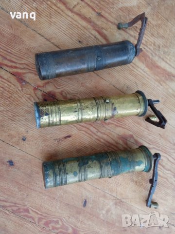 Лот стари месингови мелници, снимка 1