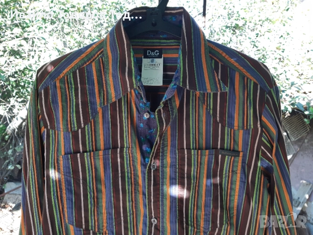 Мъжка бутикова риза D&G - made in Italy , снимка 12 - Ризи - 51553755