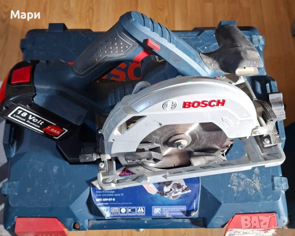 Bosch GKS 18v 57G ръчен циркуляр