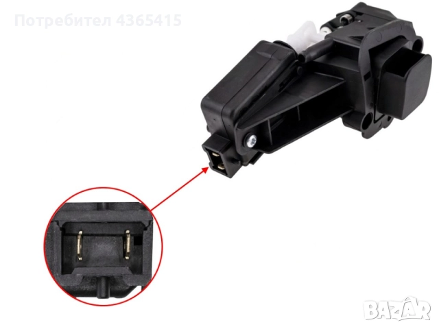 Моторче за централно заключване на багажник на Opel Vivaro B (2014-2018) 8200102185, снимка 6 - Части - 52293222