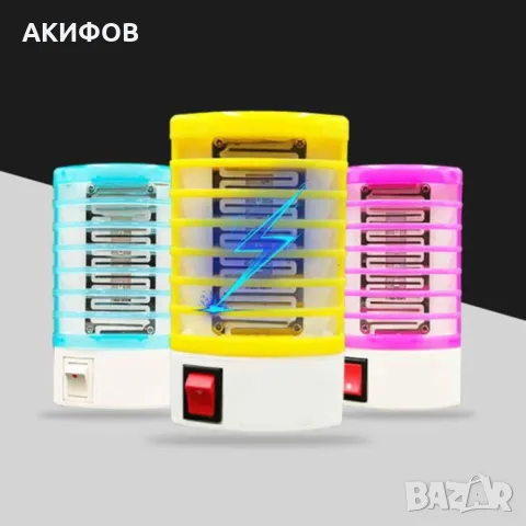Електрическа лампа против комари, LED светлина - TV1048, снимка 11 - Други - 50193331