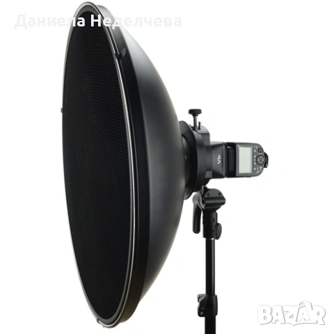 Универсален адаптер Gododx S2-type Speedlite Bracket (Bowens mount), снимка 6 - Чанти, стативи, аксесоари - 53173316
