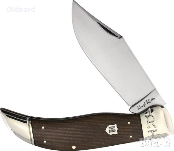Отличен, голям ловен нож. Rough Ryder  Deer Slayer Brown Burlap (RR2329), снимка 6 - Ножове - 42699463