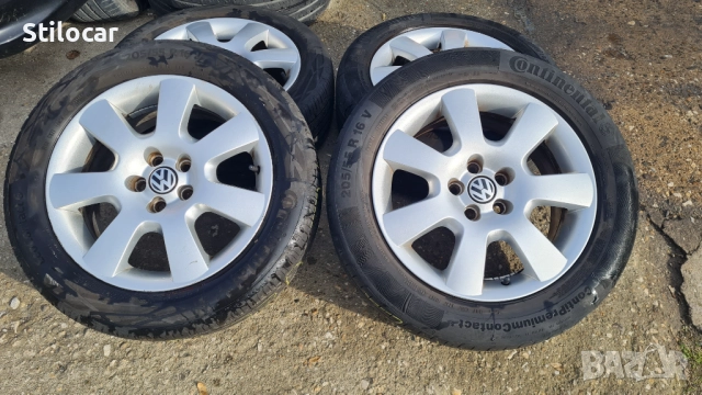 Джанти с гуми VW 5x100 16ки BORBET