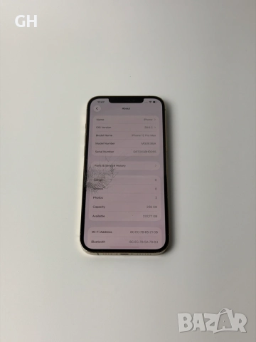 Apple iPhone 12 Pro Max 256 GB Gold | Напълно работещ, снимка 4 - Apple iPhone - 56088315