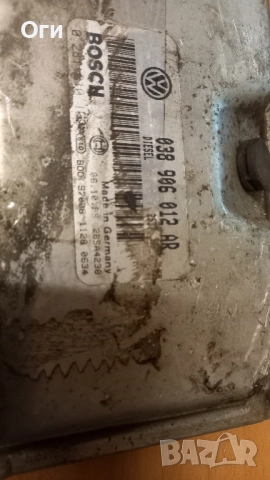Компютър за Фолксваген и Сеат 1.9 SDI 038 906 012 AR, снимка 2 - Части - 52328726