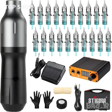 Комплект за татуировки STIGMA, снимка 5 - Друго оборудване - 48732241