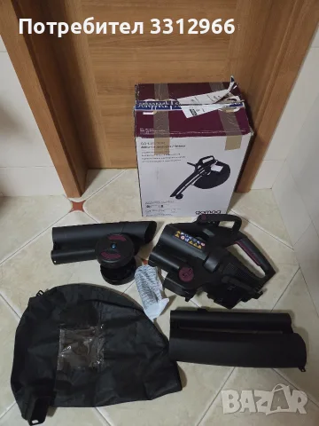 Акумулаторна градинскa прахосмукачка-духалка GOMAG, модел GO-LBS720BL