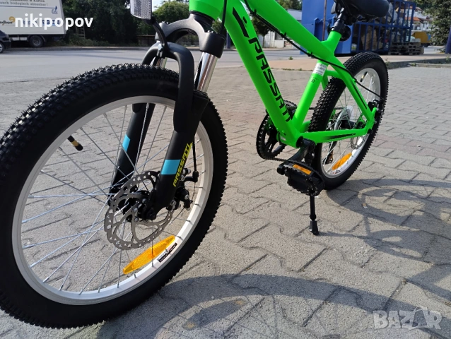 PASSATI Алуминиев велосипед 20" ALUMINIUM зелен, снимка 6 - Велосипеди - 53838784