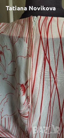 Елегантна официална  рокля  от лека коприна , снимка 5 - Рокли - 40261941