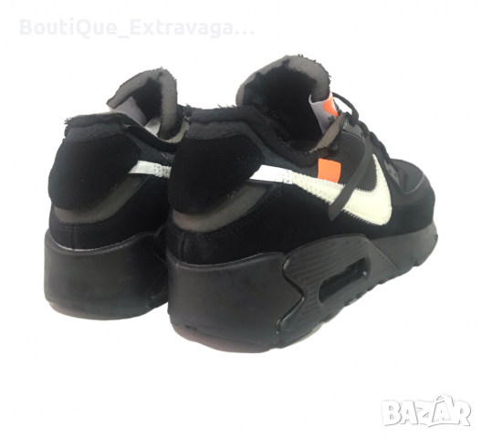 Мъжки маратонки Nike Air Max 90 Off White Black/White !!!, снимка 5 - Маратонки - 36355806