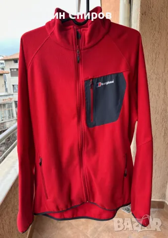 мъжко поларено яке Berghaus XXL, снимка 5 - Спортни дрехи, екипи - 48940767