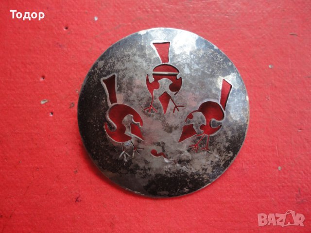 Невероятна арт сребърна брошка 800, снимка 2 - Колиета, медальони, синджири - 40679408